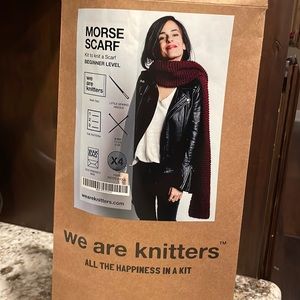 Beginner Level kit to knit a Scarf